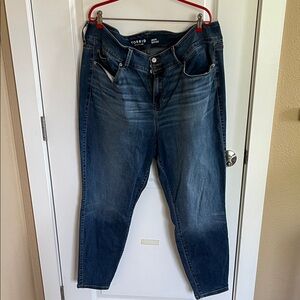 Torrid Women's Dark Blue Boyfriend Jeans